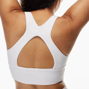 Soutien-gorge de sport confortable, léger, à maintien élevé, grande taille, respirant, séchage rapide, avec coussinets amovibles pour femmes, exercice sportif - Product Image 4