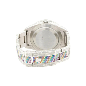 Montres Iced Out VVS Moissanite | Design squelette de luxe | Testeur de diamants en gros approuvé - Product Image 2