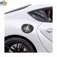 Autocollants en vinyle PVC réutilisables imperméables avec symbole de loge maçonnique personnalisé, impression UV longue durée de haute qualité, 6x4 pouces, pour mur