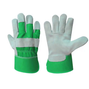 Guantes DE TRABAJO suaves y cómodos de cuero de vaca, guantes de trabajo industriales resistentes con protección de trabajo canadiense - Product Image 4
