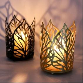 Copper Leaf Design Metal <b>Tealight</b> <b>Holder</b> Luxury Variety Handmade Wholesale High Quality Copper Leaf Design Metal <b>Tealight</b> <b>Holder</b> - Product Image 5