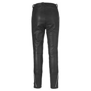 Pantalons de moto en cuir à la mode pour hommes, coupe ajustée, tenue décontractée, pantalons de moto en cuir de qualité originale pour adultes - Product Image 6