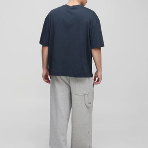 Camiseta de Manga Corta para Hombre, 100% Algodón, Corte Holgado, Estampada, Nuevo Diseño, Efecto Desteñido, Transpirable, Secado Rápido, Cuello Redondo, Hecha en Pakistán - Product Image 3