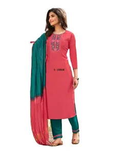 Best Quality Smart Casual Embroidery Cotton Printed Kurti for Woman Kurti from Indian Supplier and Exporter