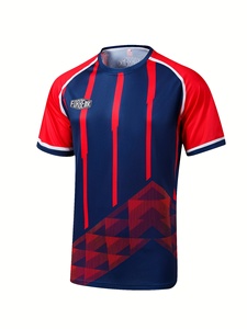 Camiseta de fútbol con logotipo personalizado de alta calidad Kit de fútbol de equipo personalizado Impreso personalizado 100% Poliéster Ropa de fútbol de secado rápido - Product Image 2