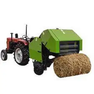 Mehrzweck-Heu-und Strohballen presse Traktor Mini Heuballen presse Maschine Gras Rund ballen presse