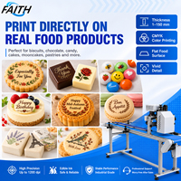 Imprimante alimentaire haute résolution Faith Factory Direct pour l'impression de plats et la décoration de logos dans les restaurants
