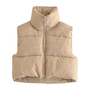 Chaleco de burbuja sin mangas transpirable de lana reversible de invierno para hombre - Product Image 1