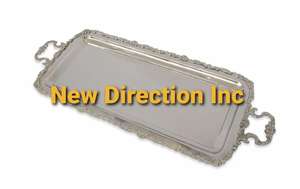 Plateau de service rond en bois avec poignées dorées, idéal pour les desserts au café et le thé, parfait pour les restaurants et la présentation alimentaire. - Product Image 2