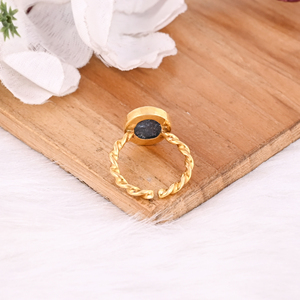 925 Sterling Solid <b>Silver</b> <b>Adjustable</b> Stackable <b>Ring</b> Handmade Designer Moss Kyanite Gemstone Jewelry for Women Classic Stylish - Product Image 6