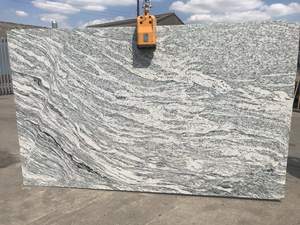 Tuile de granit blanc Viscount 60x60 finition de surface polie extérieure forme de pierre de grande dalle - Product Image 3