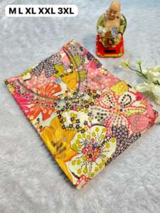 Elegant Look Premium Collection New Variety Beautiful Chinon And Viscose Digital Print <b>Kurti</b> Manufacturer From Surati - Product Image 3