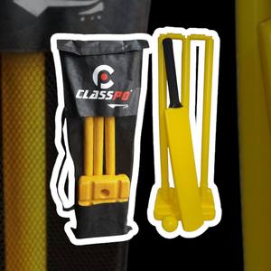 Juego de críquet de plástico personalizado de marca | Bat, Ball & Tocones para niños, juegos al aire libre, promociones y obsequios corporativos - Product Image 1