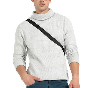 Suéter de Punto Premium para Hombre, Manga Larga, 100% Algodón, Transpirable, Moda de Verano, Colores, Tallas y Logotipo Personalizables - Product Image 2