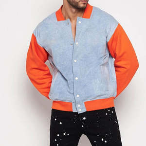 แจ็คเก็ตวาร์ซิตี้ผู้ชาย ปักโลโก้ได้ คุณภาพสูง แจ็คเก็ตวาร์ซิตี้ผู้ชาย สไตล์ใหม่ ราคาขายส่ง - Product Image 3