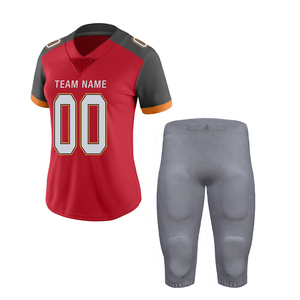 เสื้อฟุตบอลอเมริกันขายดีที่สุด แขนสั้น ไซส์ใหญ่ ระบายอากาศได้ดี บริการ OEM ราคาถูก ชุดยูนิฟอร์ม - Product Image 6