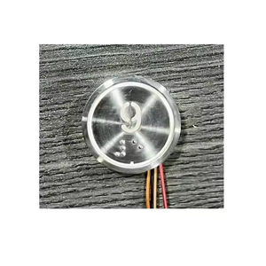 Botón de llamada de ascensor de acero inoxidable duradero con luces LED azules y Braille integrado para hoteles, villas, hospitales, Apartamentos - Product Image 1