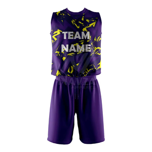 Uniforme de Voleibol Deportivo para Exteriores de Poliéster con Impresión de Logotipo Personalizado de Alta Calidad - Product Image 1