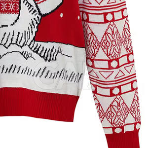 Men New Fashion Plain Thick Pullover Christmas Sweatshirt Custom Logo Men Christmas Sweatshirt For Sale Online - Product Image 5