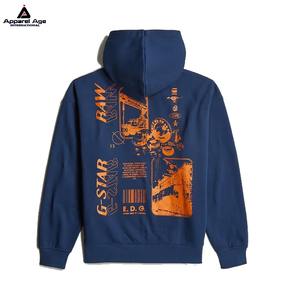 OEM Custom Logo Design Cotton Embroidery <b>Hoodie</b> Manufacturers Plain High Quality Plain Heavy Unisex <b>Full</b> <b>Zip</b> <b>up</b> Hoodies - Product Image 6