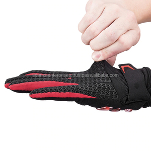 Guantes unisex de LICRA personalizados de fábrica para motocicleta, guantes transpirables para ciclismo, guantes de MTB perforados para deportes al aire libre - Product Image 4