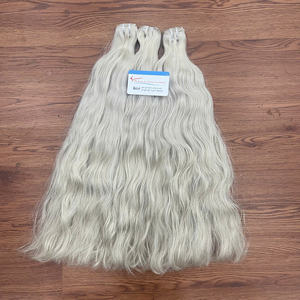 Extensiones de cabello humano virgen vietnamita Paquetes de cabello nautral Hairshop Color Máquina DE COSER DE LUJO Trama de cabello - Product Image 2