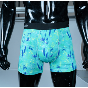 OEM ODM Men's <b>Boxer</b> Briefs | <b>Custom</b> Logo Cotton Spandex Underwear | Everyday Comfort Fit - Product Image 2