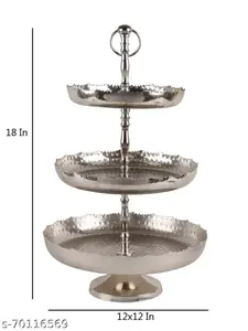 Soporte redondo de calidad de lujo para postres y pasteles, diseño moderno y atractivo con tamaño personalizado, soporte de repostería pulido con espejo - Product Image 6