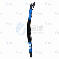 Tuyau d'extrusion chauffé hautement personnalisable 3/8" 5/8" compatible haute température avec tête d'extrusion pour usine