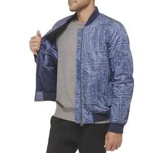 Blousons Bomber Respirants 100% Polyester Séchage Rapide Légers Blousons d'Automne Coupe-Vent Blousons Bomber Logo Personnalisé - Product Image 6