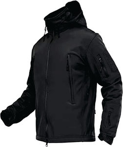 Chaqueta de concha blanda para montañismo al aire libre, chaqueta táctica impermeable y a prueba de viento para hombre, chaqueta de entrenamiento para hombre - Product Image 3