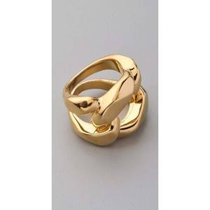 Juego de 2 anillos para servilletas de latón, ofrecen una forma sofisticada de personalizar los arreglos de mesa con accesorios mínimos. - Product Image 4