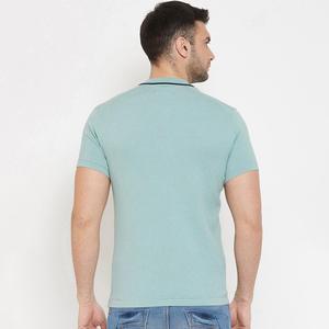 Camiseta Clásica de Verano Ligera de Poliéster y Algodón para Hombre, Moderna, de Manga Corta, Tejida, Transpirable y de Secado Rápido - Product Image 3