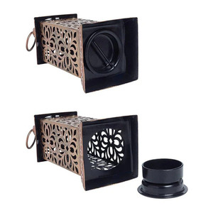 Portavelas de cúpula contemporáneo Una pieza impresionante para su decoración Portavelas de diseño de cúpula - Product Image 2