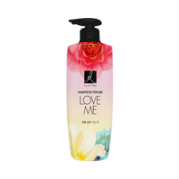 Champú con Perfume de elastina, 600ml, 600ml, acondicionador, Kiss The Rose, Love Me, puro Breeze, hecho en Corea
