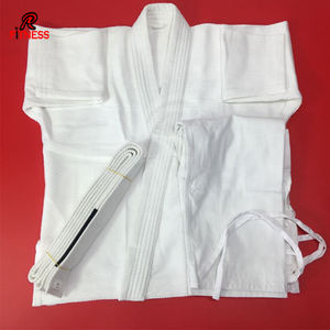 Uniformes de karaté et de BJJ en coton 100% respirant 240g avec logo personnalisé RC Fitness, vêtements d'arts martiaux durables unisexes personnalisés pour - Product Image 3