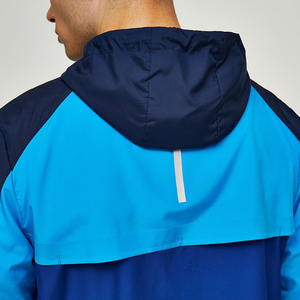 Nouveau printemps coupe-vent hommes veste à capuche décontracté coupe ajustée veste emballage personnalisé Logo personnalisé hommes coupe-vent survêtement - Product Image 5