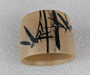 Anneaux de serviette en bambou vintage fabriqués au Vietnam matériau écologique pour la décoration de la maison et de la vaisselle en gros - Product Image 5