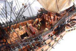 แบบจำลองเรือไม้ HMS Victory คุณภาพสูง ขนาด 86 ซม. - ของที่ระลึกทางทะเลที่ไม่เหมือนใคร และของตกแต่งบ้านสไตล์โบราณ - Product Image 4