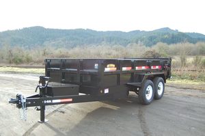 รถเทรลเลอร์ไฮดรอลิกอลูมิเนียมอัลลอยด์แบบสองเพลารถกึ่งพ่วงสำหรับใช้ในการเกษตร - Product Image 2