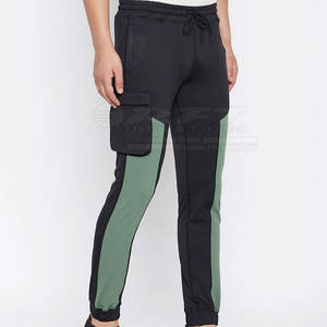 Pantalones de chándal duraderos para hombre con tela pesada y ajuste relajado, perfectos para deportes al aire libre y pantalones de chándal de uso diario - Product Image 2