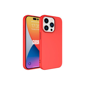 Funda Protectora Delgada de Lujo para iPhone 15 Pro, Funda de Silicona Líquida, Modelo A53 Compatible con XS 7 Plus - Product Image 1