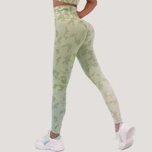 Fabricante Proveedor Gimnasio Fitness Leggings Mujer Sporty Fitness Wear Transpirable Mujer Activewear Pantalones de yoga - Product Image 1