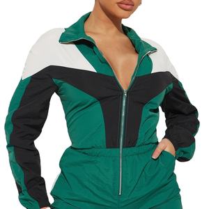 Hip Hop Windbreaker Sets Sportswear Outfits Casual Tracksuits Custom Waterproof Windbreaker Tracksuits 2026 - Product Image 4