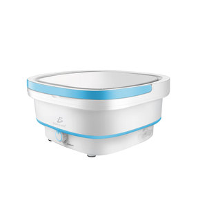 24L Mini Portable Folding Washing Machine Stainless Steel <b>Top</b> <b>Loading</b> USB Power Semi-Automatic New Condition - Product Image 3