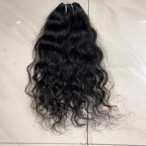 Grado 15A Templo indio Cutícula alineada Virgen Extensiones de cabello humano crudo Sin procesar Sur DE LA India Proveedor mayorista - Product Image 3