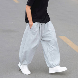 Pantalon de survêtement vierge surdimensionné sur mesure pour hommes pantalon de survêtement surdimensionné pantalon de survêtement hommes Baggy ajuster bas pantalon de survêtement hommes pantalons lavés - Product Image 4