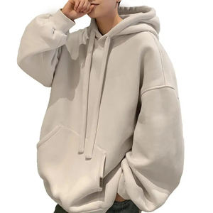 <b>Factory</b> Wholesale Design Blank Oversized Heavy Weight Cotton 450 Gsm Man's Womens Fleece Pullover Hoodie - Product Image 2