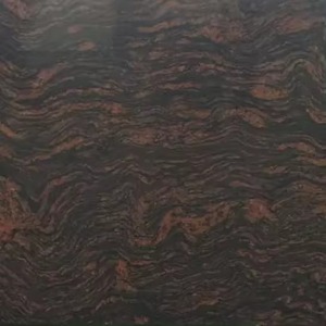 Dalles de granit rouge de l'Himalaya Carreaux de pierre naturelle polis polyvalents pour la décoration de villa intérieure et extérieure Taches résistantes - Product Image 2