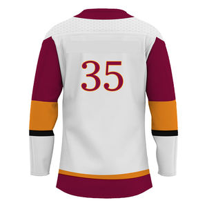 Custom LOGO OEM & ODM Sublimated Hot Sale Custom Made High Quality Low Price Ice Hockey Jerseys - Product Image 4